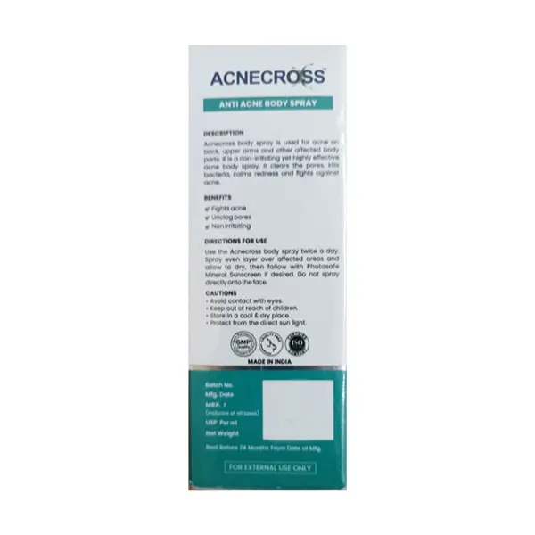 Acnecross Body Spray