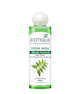 Biotique Fresh Neem Pimple Control Face Wash