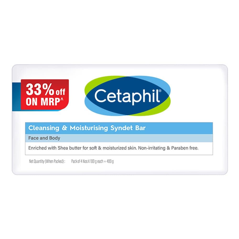 Cetaphil 4X100GM Bar