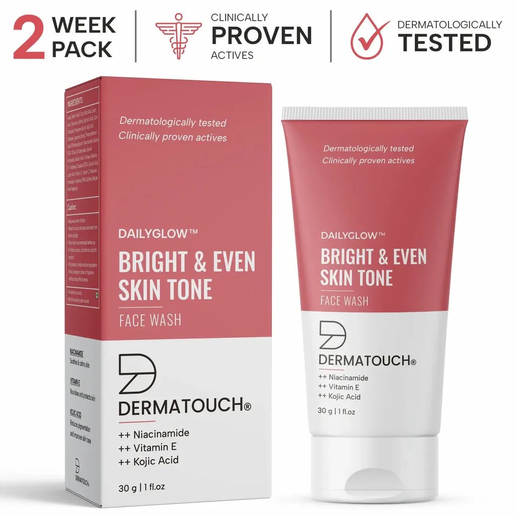 Dermatouch Dailyglow Bright And Even Skin Tone Face Wash