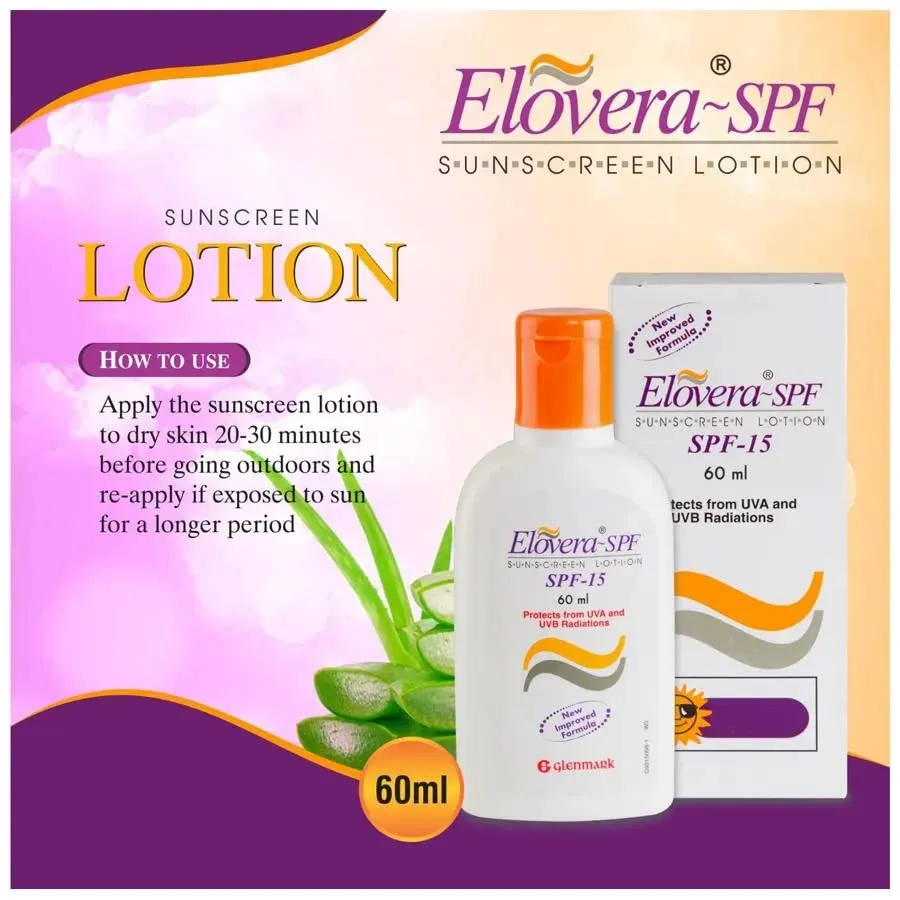 Elovera SPF Lotion 60 ml