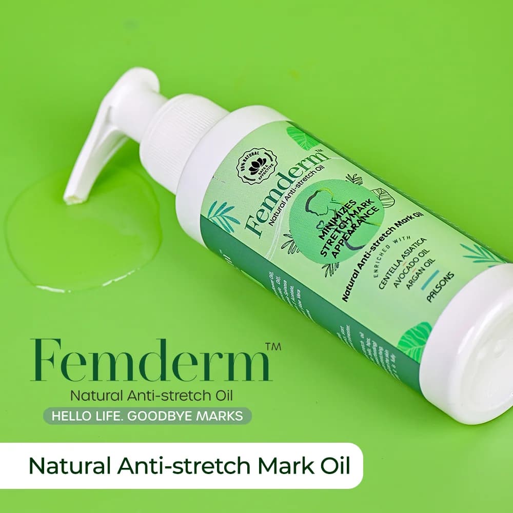 Femderm Nat Anti-Stretch Oil