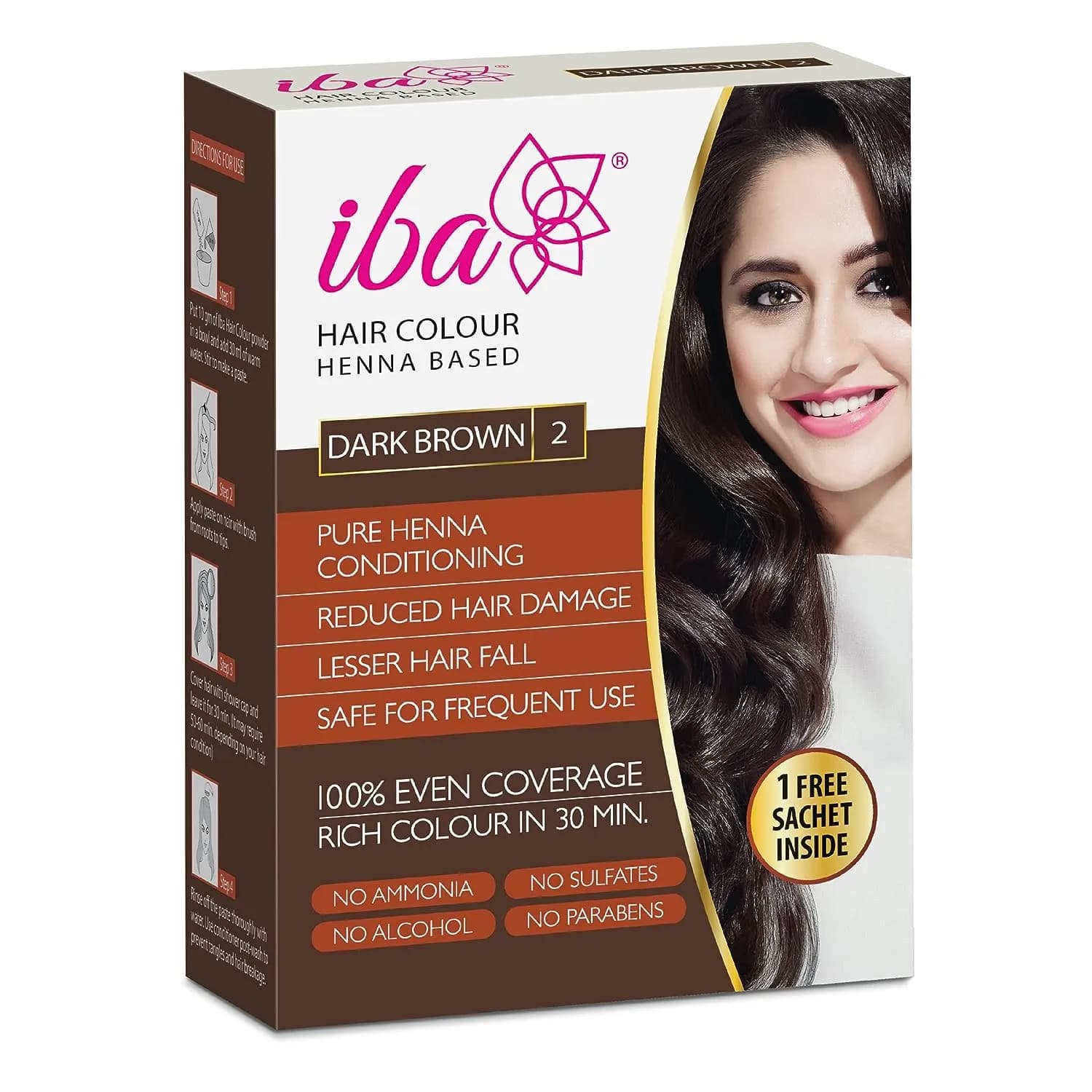 Grevive Hue Hair Colour Dark Brown