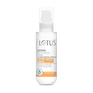 Lotus Herbals Derma Botanics UV Aqua SPF 50+ Sunscreen Spray