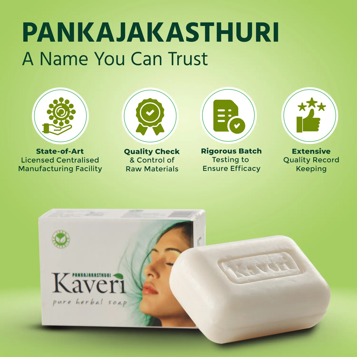 P.k.kaveri Herbal Soap