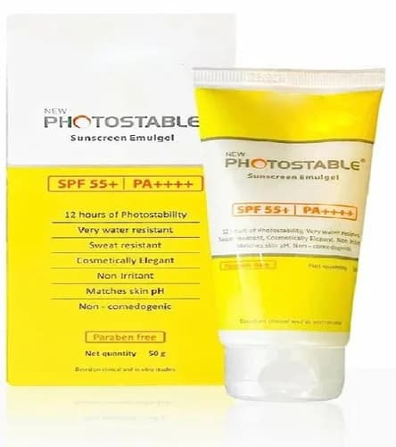 Photostable Sunscreen Emulgel