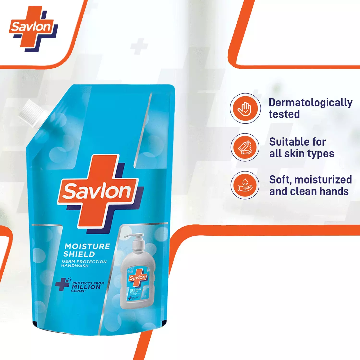 Savlon Hand Wash Moisture Shield 725 ml