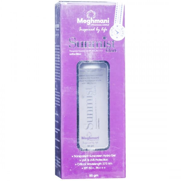 Sunmist Clear SPF50+ Sunscreen Gel